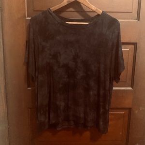 Super soft tie dye cropped top☕️